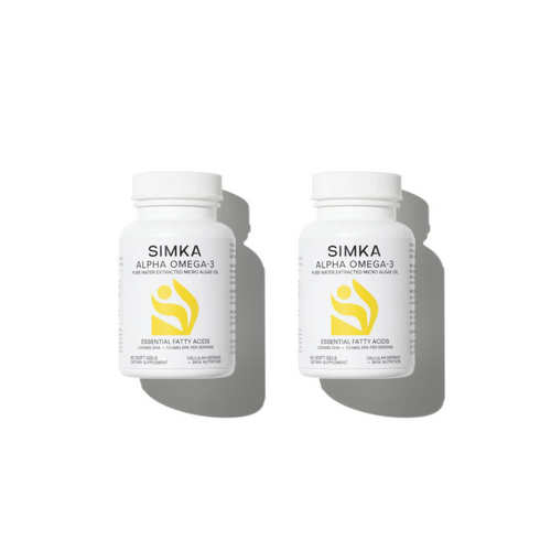 SIMKA ALPHA OMEGA-3 SUPPLEMENT (VEGAN) DOUBLE PACK