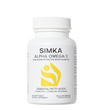 Load image into Gallery viewer, SIMKA ALPHA OMEGA-3 SUPPLEMENT (VEGAN)